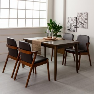 애리고무나무원목4인용식탁테이블세트