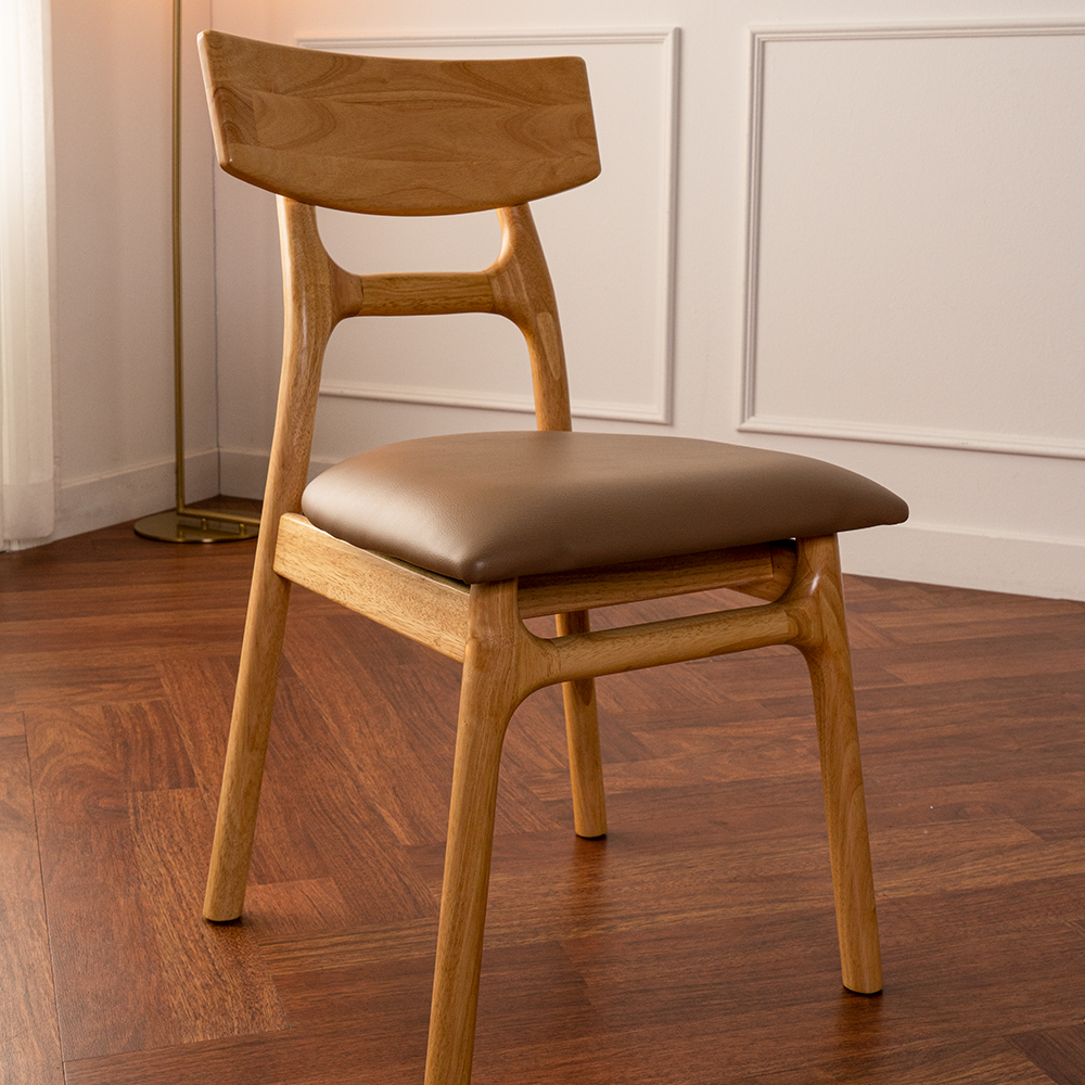 시온고무나무원목4인용식탁테이블세트