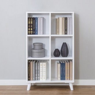 (착불) 애나6칸책장(가로형/세로형)