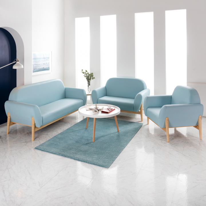 (착불) 이리스애쉬원목쇼파(패브릭/PU가죽)(1인/2인/3인)