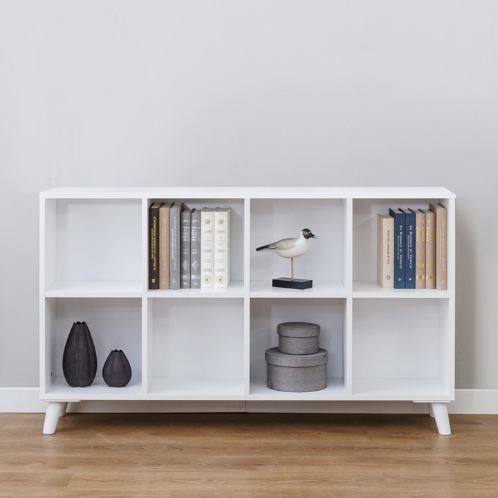 (착불) 애나8칸책장(가로형/세로형)