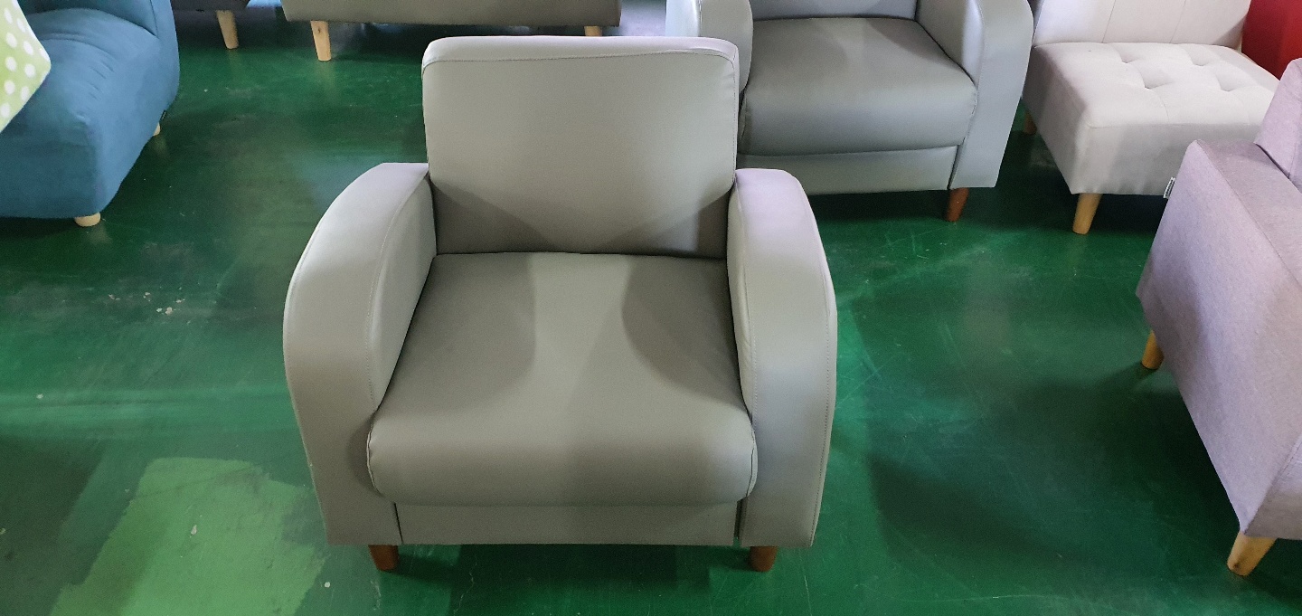 [B등급] 210726-17 보노1인멀티수납_인조가죽_그레이