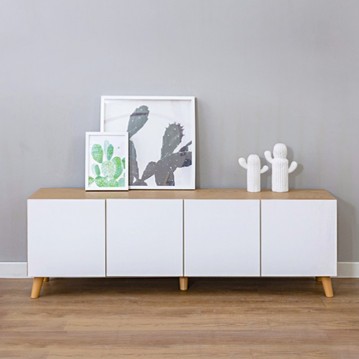 (착불) 캘리낮은거실장1600