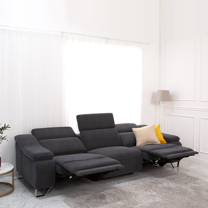 (신상품특가) 첼시전동리클라이너4인소파