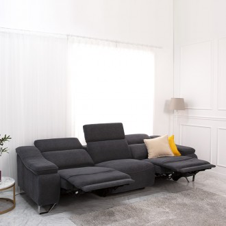 (신상품특가) 첼시전동리클라이너4인소파