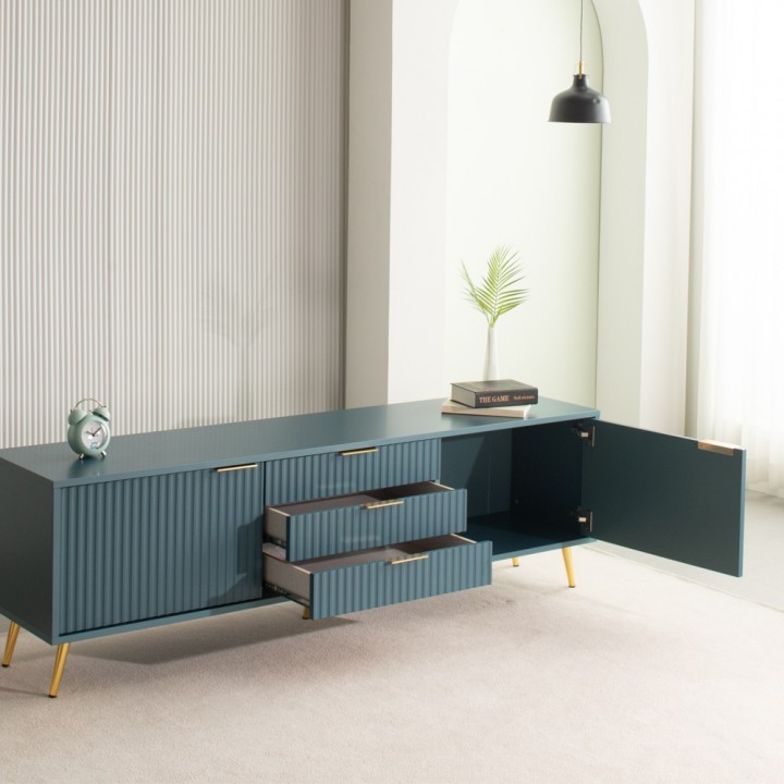 (착불) 딘와이드낮은거실장2100