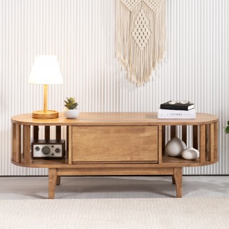 템플원목1단거실장1200