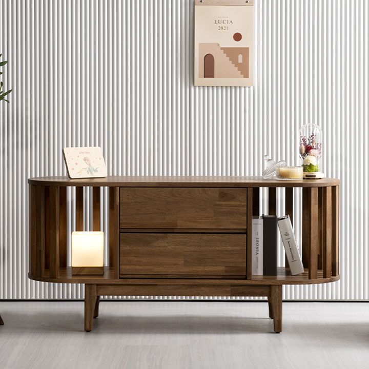 템플원목2단거실장1200