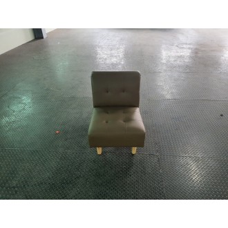 [B등급] 211025-2(OP-2) 포니1인소파_인조가죽_카푸치노